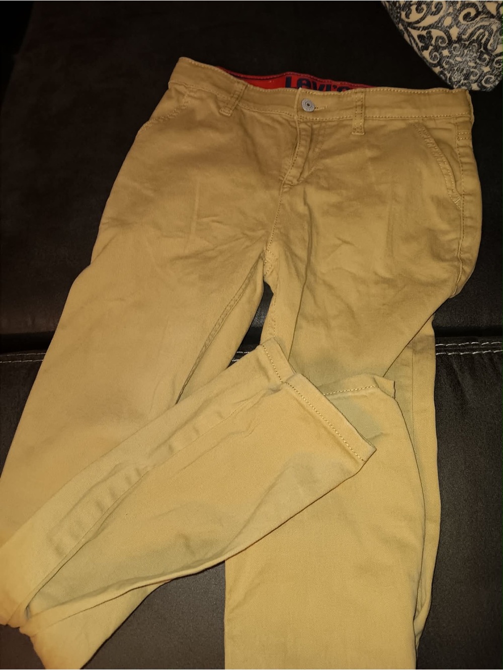 Levi's Boys Tan Jeans